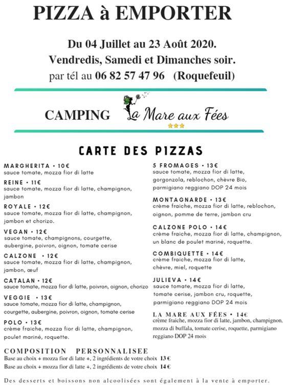 Отель Camping La Mare Aux Fees Roquefeuil Экстерьер фото